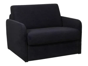 Flash Sale Slaapfauteuil Met Matras Van Stof Nadoa - Slaapafmeting 100 Cm - Donkergrijs Uitklapbare Fauteuil