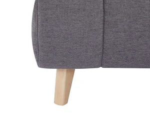 Fashion Slaapfauteuil Strevi - Stof - Grijs Uitklapbare Fauteuil