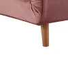 Best Slaapfauteuil Van Poederroze Velours Uribia Uitklapbare Fauteuil