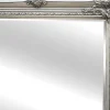 Online Spiegel Met Lijst Elvire - Eucalyptushout - 60 X 140 Cm - Kleur: Zilver Spiegel