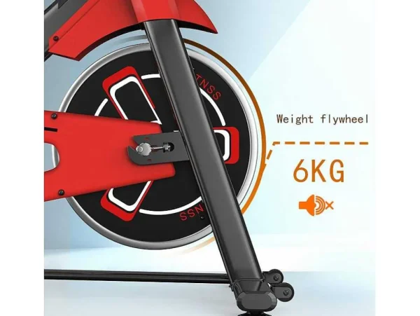 Best Sale Spin Bike Met Verstelbare Zitting En Stuur, Hometrainer Met Verstelbare Weerstand En Lcd Display Fitness