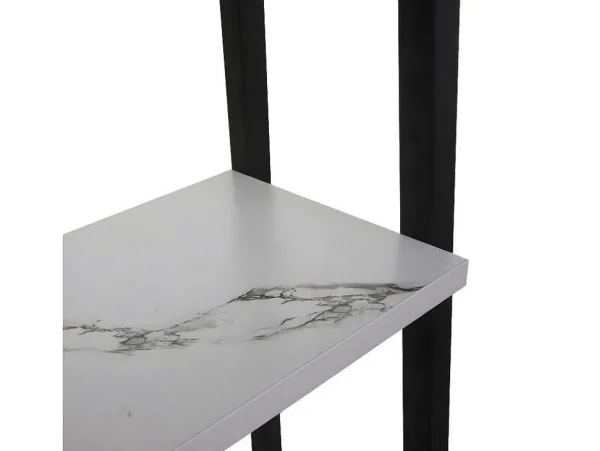 Clearance Staande Plank Mcw-K82, Marmer Look Wit Toiletmeubel