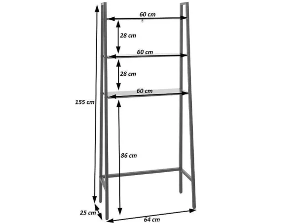 Clearance Staande Plank Mcw-K82, Marmer Look Wit Toiletmeubel