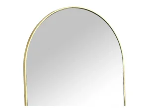 Store Staande Spiegel Met Boog Van Metaal - L50 X H170 Cm - Goudkleurig - Mailen Spiegel