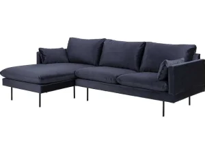 Best Sale Sunny Bank 2 Personen Met Chaise Longue, Naar Links Gericht Donkerblauw. Modulair