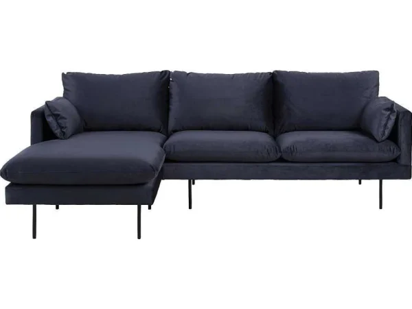 Best Sale Sunny Bank 2 Personen Met Chaise Longue, Naar Links Gericht Donkerblauw. Modulair