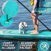 Hot Sup Board Nymphe 366 Cm - Mintgroen - Incl. Accessoires Watersport