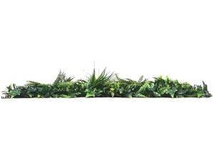 Best Synthetische Groene Begroeide Muur - Pakket Van 1M - Delvin Plantenwand