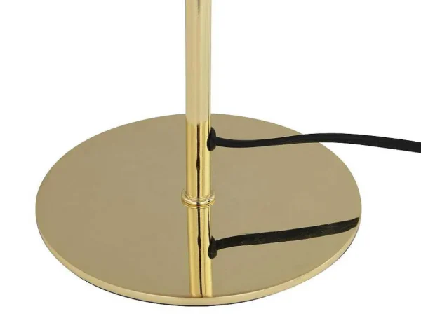 Cheap Tafellamp Met Champignonvorm En Vintage-Look Met Messingeffect - D 20 Cm X H 30 Cm - Goudkleurig - Ontario Lamp