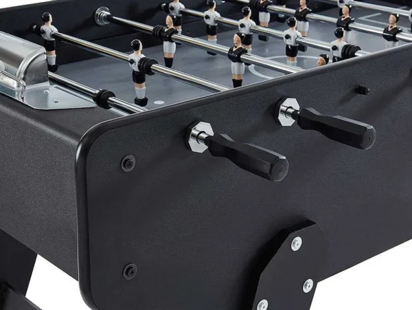 Clearance Tafelvoetbal Lionel Van Mdf - L153 X B77,6 X H96 Cm - Zwart Spel Voor Binnen