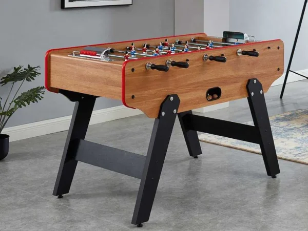 Cheap Tafelvoetbal Paulo Van Mdf - L153 X B77,6 X H96 Cm - Eiken Spel Voor Binnen