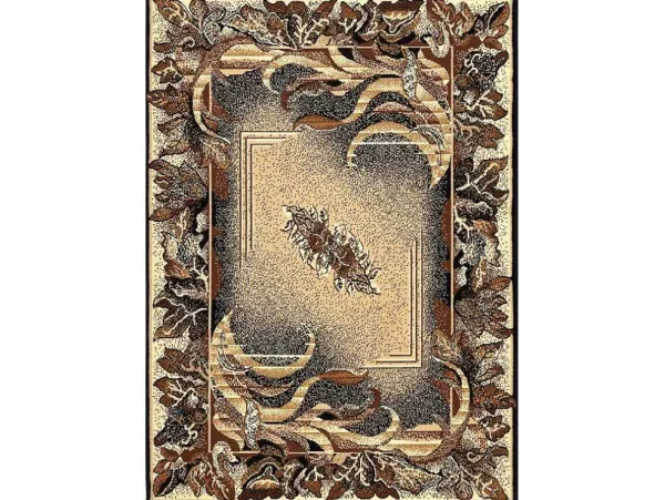Cheap Tapijt Bcf Morad Lisc Bladeren Agawa Klassiek - Beige 140X200 Cm Groot Tapijt