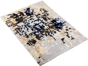 Cheap Tapijt Met Geometrisch Design Van 100% Handgeweven Wol - 160 X 230 Cm - Meerdere Kleuren - Irving Groot Tapijt