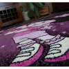 New Tapijt Pilly 7818 Dora - Paars/Zwart 160X220 Cm Kindervloerkleed