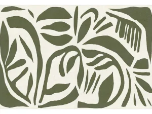 Best Sale Tapijt Van Vinyl Met Tropisch Motief - 120 X 180 Cm - Groen - Imaza Tapijt Van Vinyl