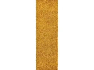 Outlet Tapijt, Vloerbekleding Soffi Shaggy 5Cm Goud - Voor Keuken, Naar De Ga 60X300 Cm Tapijt Hoogpolig