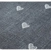 Flash Sale Tapijt Voor Kinderen Hearts Jeans, Gewreven Harten, Kinderen - Grijsk 100X150 Cm Kindervloerkleed