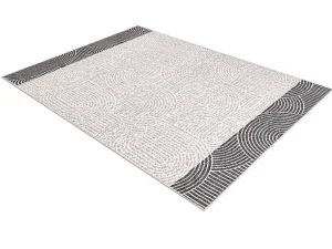 New Tapijt Wol Angel 7901 / 52022 Geometrisch Beige / Grijs 200X300 Cm Kindervloerkleed