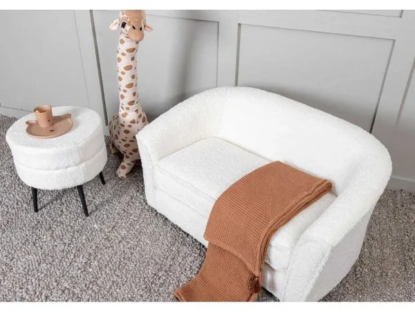 Cheap Teddy Bank 2 Persoons Voor Kinderen Wit. Modulair