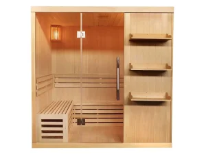 Flash Sale Traditionele Sauna 4/5 Persoons Van Faborg - 200 X 180 X 200 Cm Finse Sauna
