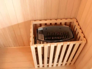 Flash Sale Traditionele Sauna 4/5 Persoons Van Faborg - 200 X 180 X 200 Cm Finse Sauna