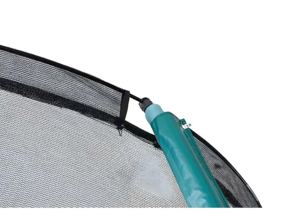 Discount Trampoline Met Binnenbeschermingsnet, Ladder, Hoes En Verankeringsset - D.366 Cm - Wallaby Spel Voor Buiten