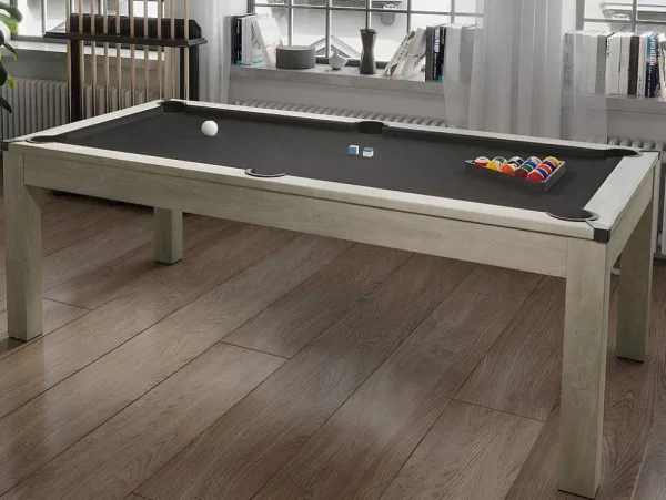 Outlet Transformeerbare Tafel Biljart & Pingpong - Licht Naturelkleurig - L182 X B102 X H80 Cm - Henk Spel Voor Binnen