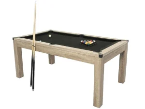 Outlet Transformeerbare Tafel Biljart & Pingpong - Licht Naturelkleurig - L182 X B102 X H80 Cm - Henk Spel Voor Binnen