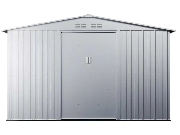 Flash Sale Tuinhuisje Van Gegalvaniseerd Staal - Grijs - Linus - 9,92 M Tuinhuis