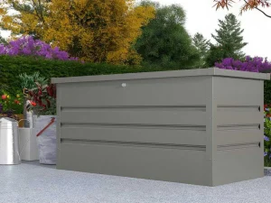Online Tuinkist In Gegalvaniseerd Staal Tomaso - 400L Tuinopslag