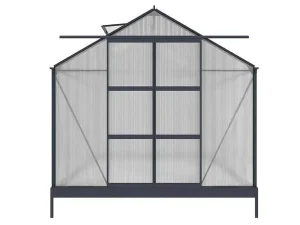 Best Tuinserre Corolle Ii 9 M Van Polycarbonaat - Antraciet Tuinkas