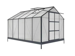 Best Tuinserre Corolle Ii 9 M Van Polycarbonaat - Antraciet Tuinkas
