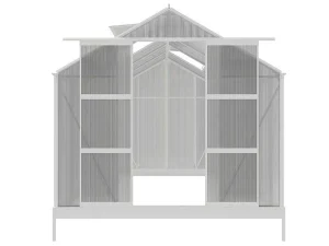 Cheap Tuinserre Van Polycarbonaat 9 M Corolle Ii - Aluminium Tuinkas