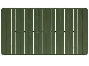 Best Tuintafel Van Metaal - L160 Cm - Kaki - Mirmande Tuinset