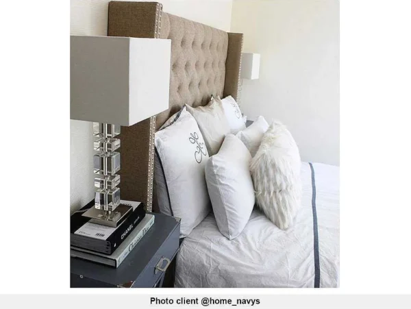 Best Tweepersoonsbed Massimo Gestoffeerd Met Capitons - 160 X 200 Cm - Beige - Stof Tweepersoonsbed