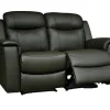 Cheap Tweezits Relaxbank Evasion Van Leer - Zwart Relaxbanken Met Manuele Relaxfunctie