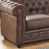Online Tweezitsbank Chesterfield Van Microvezel Met Vintage Look 2En 3-Zitsbank