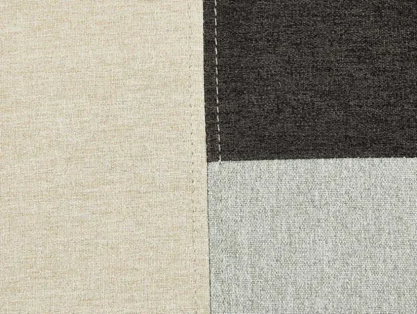 Fashion Tweezitsbank In Patchworkstof Serti Ii Scandinavisch