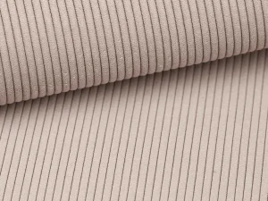 Sale Uitklapbare Driezitsbank Van Beige Ribfluweel Teodora Van Pascal Morabito Charmant