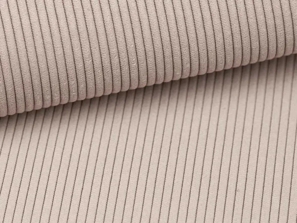 Sale Uitklapbare Driezitsbank Van Beige Ribfluweel Teodora Van Pascal Morabito Charmant