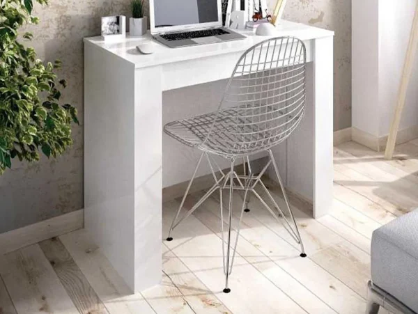 Cheap Uittrekbare Sidetabletafel Onega - 10 Personen - 4 Verlengstukken - Kleur: Wit Eettafel