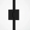 Cheap Vast Douchescherm Met Matzwarte Taatsdeur In Industriele Stijl - 80 X 100 X 190 Cm - Princeton Douchewand