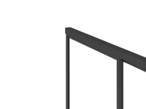 Cheap Vast Douchescherm Met Schuifdeur Met Industriele Stijl - Mat Zwart - 120 X 80 X 195 Cm - Toroni Douchewand