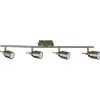 Store Vera Plafondlamp, Messing, 78,8X8X12,5 Cm, Plafondlamp
