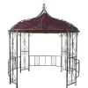 Online Vervangen Overkapping Voor Pergola Cabrera, Roodbruin Prieel, Pergola, Gazebo En Kiosk