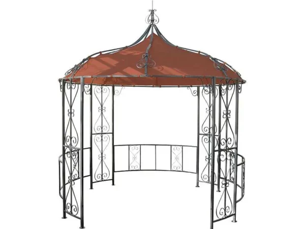Cheap Vervangen Overkapping Voor Pergola Cabrera, Terracotta-Bruin Prieel, Pergola, Gazebo En Kiosk