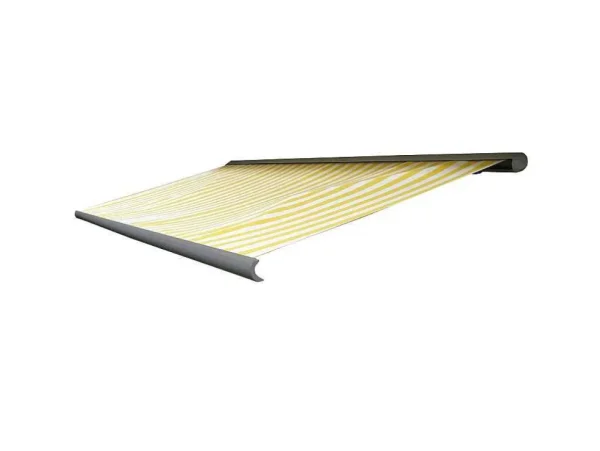 Discount Vervangingshoes Voor Luifel H123, Acryl Geel-Wit Buitenzonwering