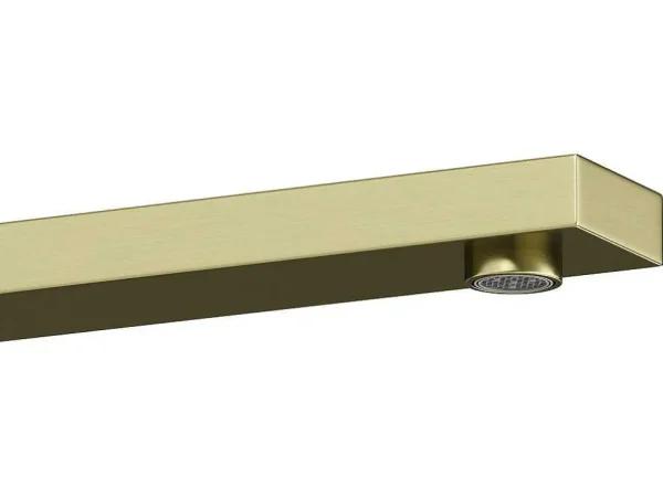 Cheap Vierkante Hoge Mechanische Mengkraan - H29,5 Cm - Goud Met Satijnglans - Vipava Kraan