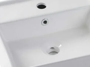 Cheap Vierkante Witte Keramische Wastafel - Verini Wastafel