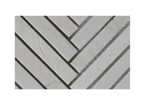 Sale Vloer- En Wandmozaiek In Creme Marmer - Set Van 1M - Mandros Mozaiek